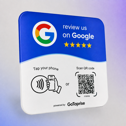 Placa de Google Reviews
